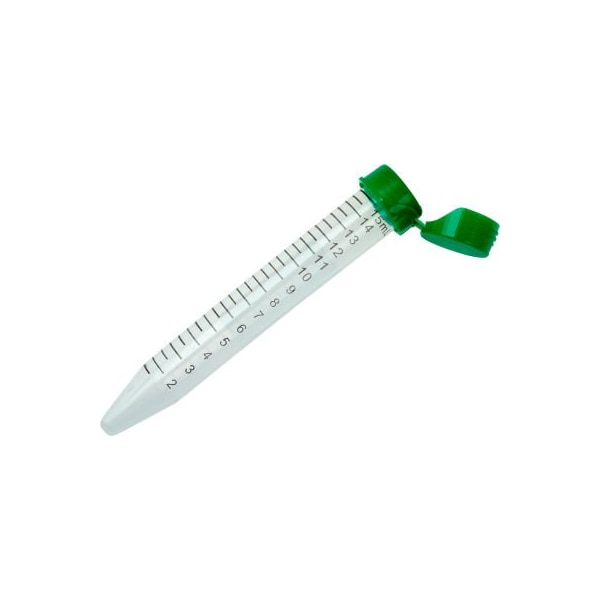 Celltreat CELLTREAT 15mL Centrifuge Tube, Flip Top Cap - Bag, Sterile 229417 - main